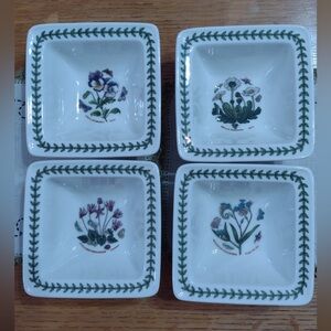 Portmeirion Botanic Garden Small Square Bowls